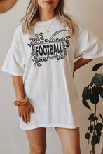 LEOPARD FOOTBALL MAMA GRAPHIC TEE