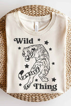 WILD TIGER STAR GRAPHIC T SHIRT