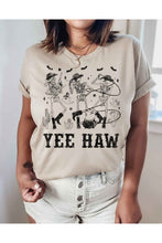 SKELETON YEEHAW T SHIRT PLUS SIZE