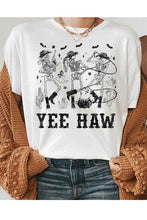 SKELETON YEEHAW T SHIRT PLUS SIZE