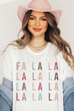 FA LA LA CHRISTMAS GRAPHIC TEE / T SHIRT