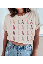 FA LA LA CHRISTMAS GRAPHIC TEE / T SHIRT