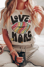 LOVE MORE GROOVY GRAPHIC TEE