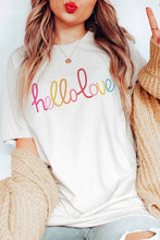 HELLO LOVE GRAPHIC TEE