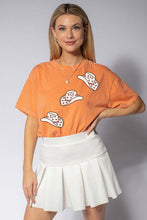 MINERAL WASHED COWBOY HATS SHORT SLEEVE TEE