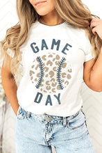 Gameday Leopard Baseball Tee