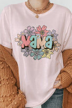 Mama Floral Mom Flower Mothers Day, Graphic Tee