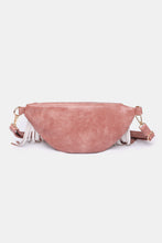 Fringed PU Leather Sling Bag