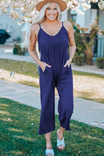 Full Size Spaghetti Strap Wide Leg Jumpsuit