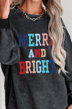 MERRY AND BRIGHT Graphic Sweatshirt